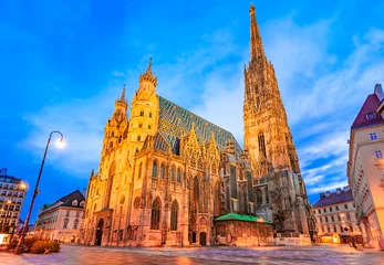 Foto op Plexiglas Wenen, Oostenrijk, Europa: Stephansdom of Stephansdom, Stephansplatz © davidionut