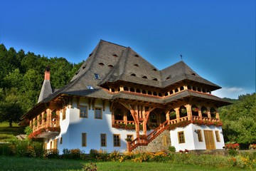 Obraz premium the Barsana Monastery - Romania