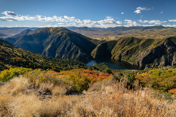 fall mountain landscapes of Colorado