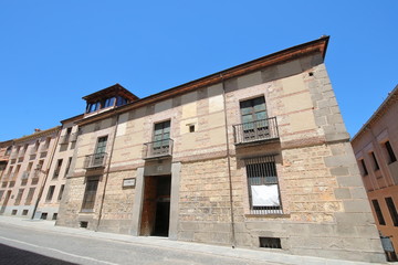 Fototapeta na wymiar La Floresta de Trifontaine Palace old building Segovia Spain