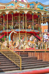 Double decker children carousel