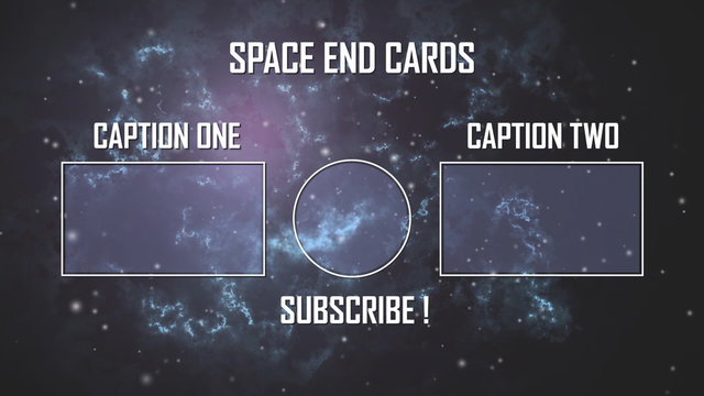 Space End Cards