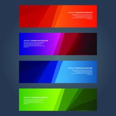 Vector Abstract design banner web template