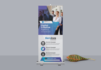 Corporate Business Roll Up Banner Layout