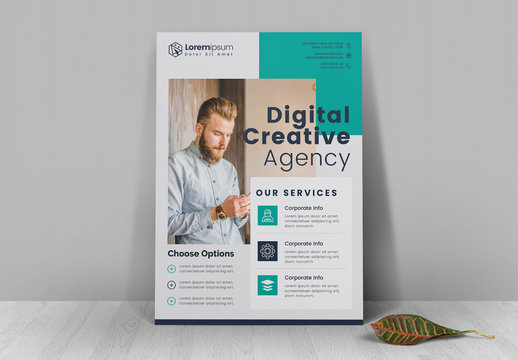 Clean Business Flyer Layout