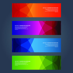 Vector Abstract design banner web template