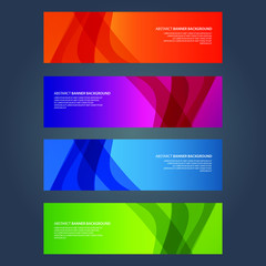 Vector Abstract design banner web template