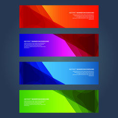 Vector Abstract design banner web template