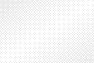 Simple abstract vector background. White and gray halftone pattern
