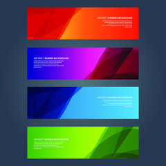 Vector Abstract design banner web template