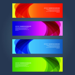 Vector Abstract design banner web template