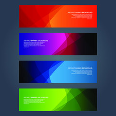 Vector Abstract design banner web template