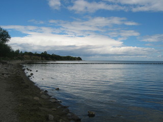 Strandbaschnitt im Ostseebad Boltenhagen - K&uuml;stenabschnitt