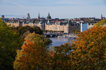 Fototapeta na wymiar Stockholm Panorama
