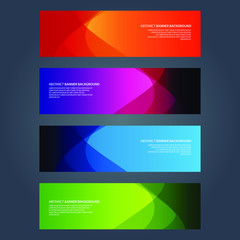 Vector Abstract design banner web template