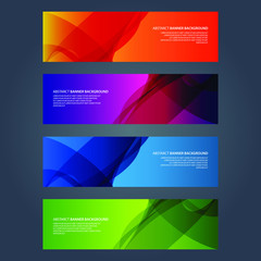 Vector Abstract design banner web template