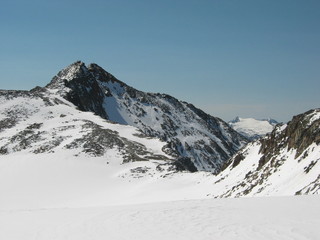 Fototapeta na wymiar Impressionen vom Stubaier Gletscher - Stubaital - Österreich