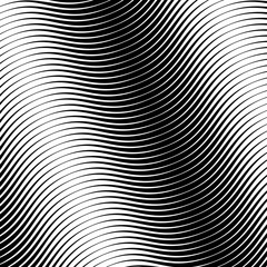 abstract waves pattern. motion design with lines