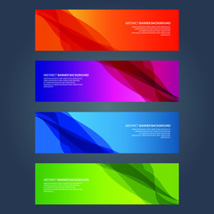 Vector Abstract design banner web template