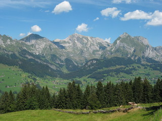 Schweizer Bergpanorama - Swiss mountain panorama