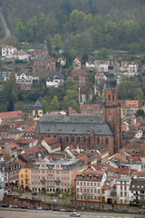 Heidelberg mit Heiliggeistkirche