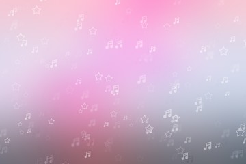 Music background light bokeh sound, decoration shine.