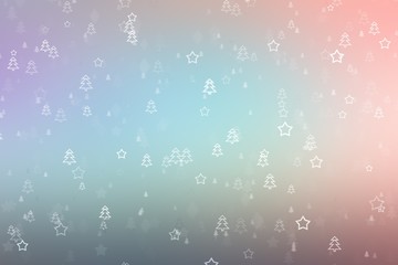 Obraz premium Christmas background holiday xmas light, magic.