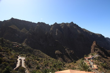 Fototapeta na wymiar Masca Tenerife