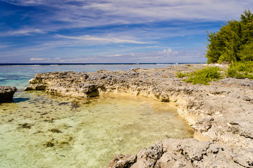 Tropical beach, French Polynesia
