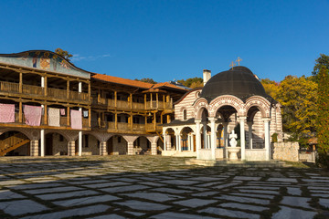 Fototapeta premium Medieval Gigintsy monastery St. Kozma and Damyan, Bulgaria