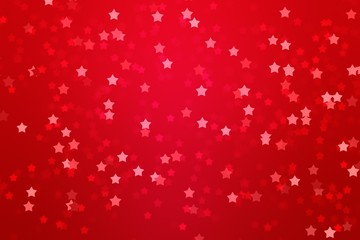 Stars background bokeh christmas decoration, light symbol.