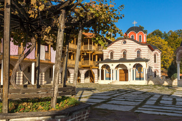 Obraz premium Medieval Gigintsy monastery St. Kozma and Damyan, Bulgaria