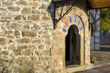Fototapeta na wymiar Medieval Gigintsy monastery St. Kozma and Damyan, Bulgaria