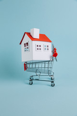 Mortgage concept. Shopping for a home