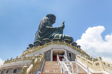 Obraz premium Hong Kong big Buddha on Lantau Island