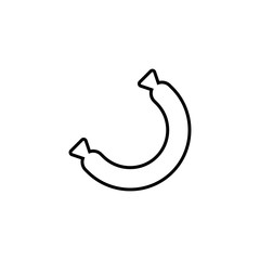 Sausage icon for web and mobile