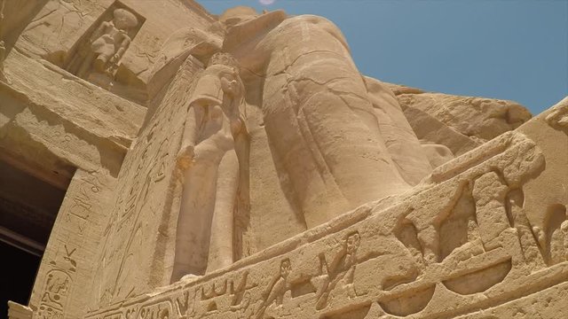 The Gate of Abu Simble Temple