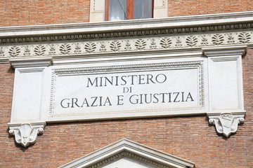 Ministry of Justice Rome Italy. Translation for Italian - Ministry of Justice. - 295398509