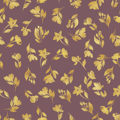 Creative universal artistic floral background. Hand Drawn textures. Trendy Graphic. Flowers pattern textile