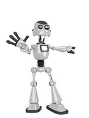 robot cartoon saying it was not me