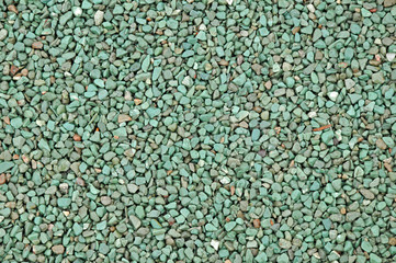 Circular symbol, cobblestone streets