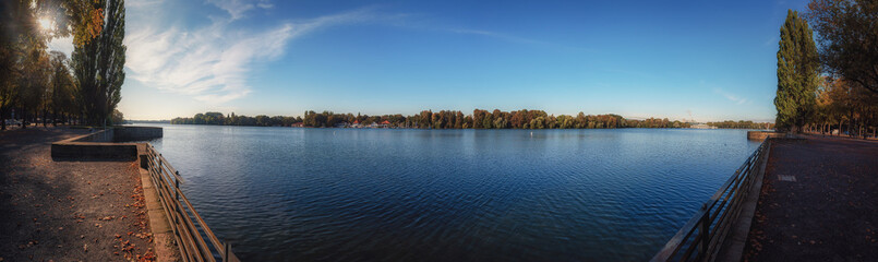 Maschsee Hannover am Morgen
