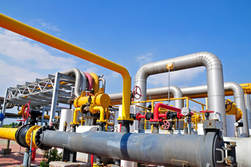 The pipe and valve oil fields