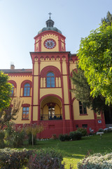 Fototapeta premium Karlovacka High school in Srijemski Karlovci, Serbia