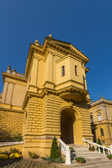 Fototapeta na wymiar Patriarch's Palace in town of Srijemski Karlovci, Serbia
