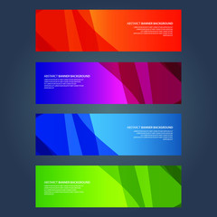 Vector Abstract design banner web template