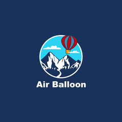 Air balloon logo design inspiration