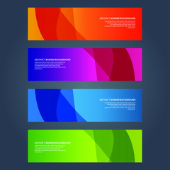Vector Abstract design banner web template
