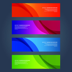 Vector Abstract design banner web template