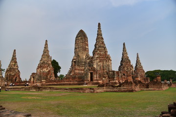 Fototapeta premium A stone castle in Ayutthaya